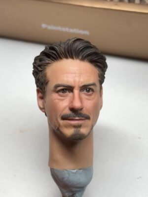 Pre-Sale Robert Downey Jr. Iron Man 1/6 Scale Hand-Painted Head Sculpture