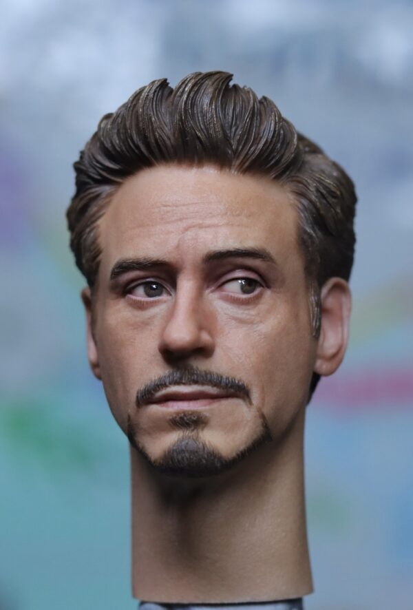 Pre-Sale Robert Downey Jr. Iron Man 1/6 Scale Hand-Painted Head Sculpture