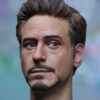 Pre-Sale Robert Downey Jr. Iron Man 1/6 Scale Hand-Painted Head Sculpture