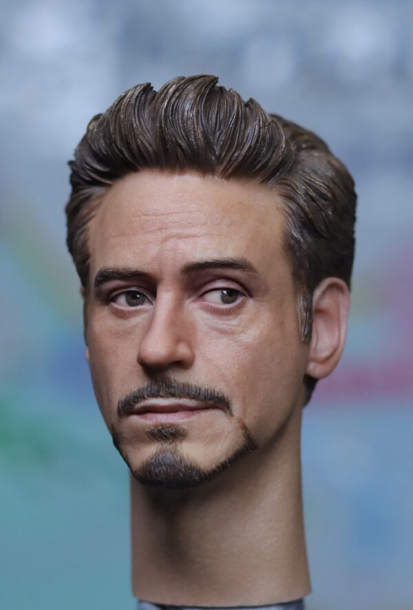 Pre-Sale Robert Downey Jr. Iron Man 1/6 Scale Hand-Painted Head Sculpture