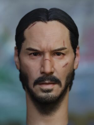 Pre-Sale Keanu Reeves 1/6 Scale Hand-Painted Head Sculpture