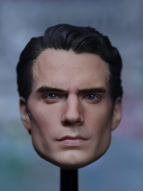 Pre-Sale Henry Cavill Superman 1/6 Scale Hand-Painted Head Sculpture