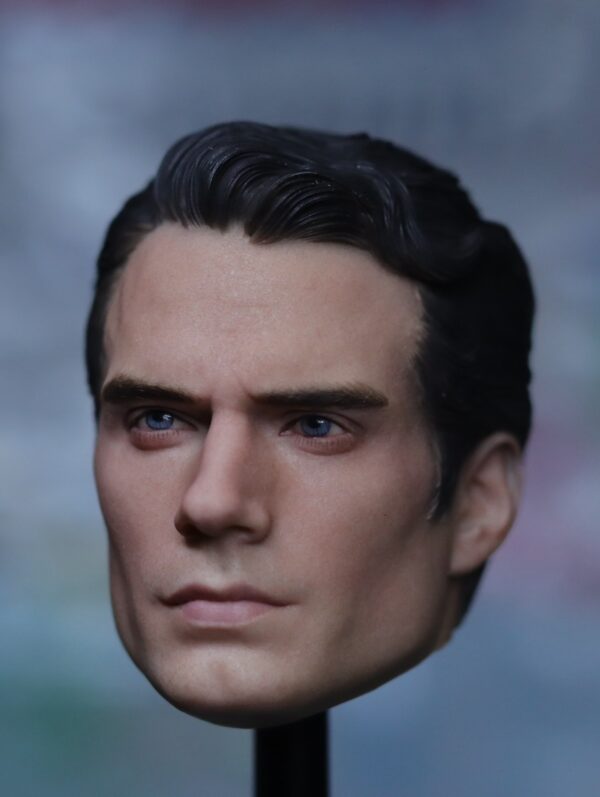 Pre-Sale Henry Cavill Superman 1/6 Scale Hand-Painted Head Sculpture