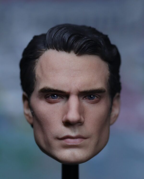 Pre-Sale Henry Cavill Superman 1/6 Scale Hand-Painted Head Sculpture