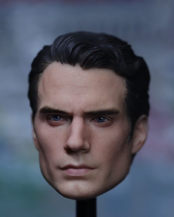 Pre-Sale Henry Cavill Superman 1/6 Scale Hand-Painted Head Sculpture