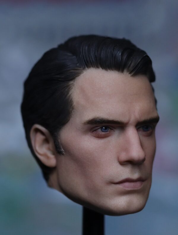 Pre-Sale Henry Cavill Superman 1/6 Scale Hand-Painted Head Sculpture