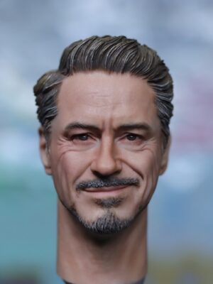 Pre-Sale Robert Downey Jr. Iron Man 1/6 Scale Hand-Painted Head Sculpture