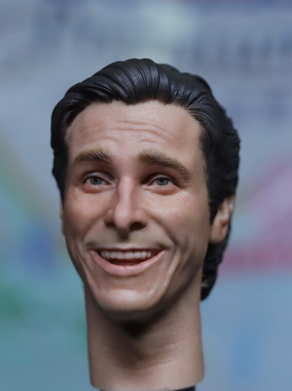 Pre-Sale Christian Bale 1/6 Scale Hand-Painted Head Sculpture