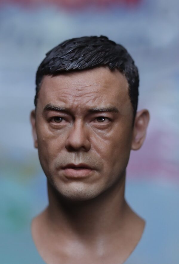 Pre-Sale 刘青云 Sean Andy 1/6 Scale Hand-Painted Head Sculpture