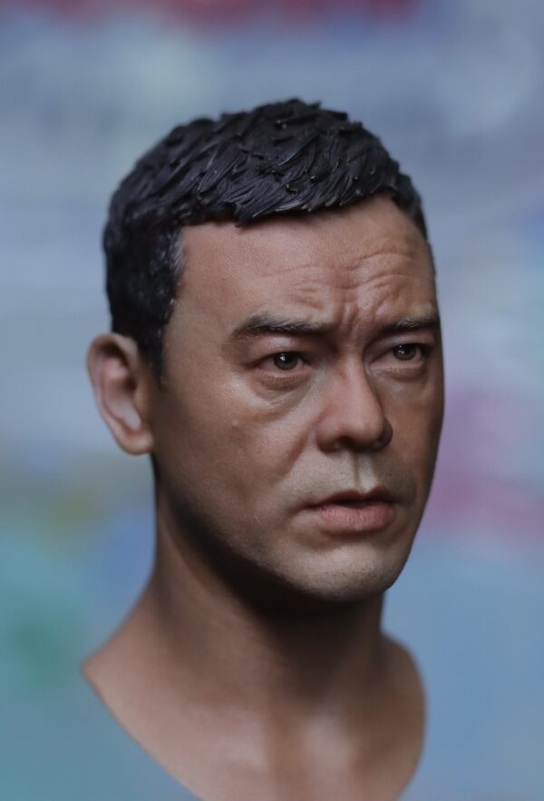 Pre-Sale 刘青云 Sean Andy 1/6 Scale Hand-Painted Head Sculpture