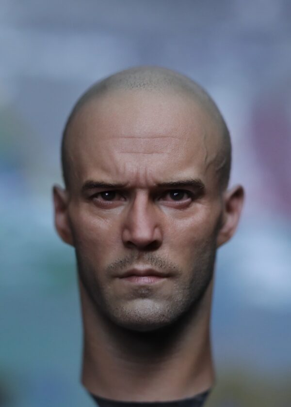 Pre-Sale Jason Statham 1/6 Scale Hand-Painted Head Sculpture