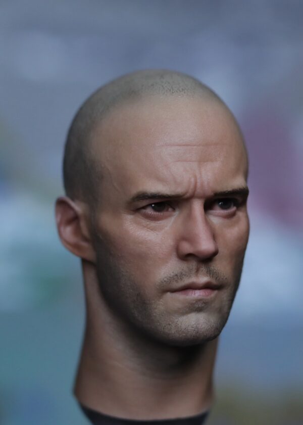 Pre-Sale Jason Statham 1/6 Scale Hand-Painted Head Sculpture