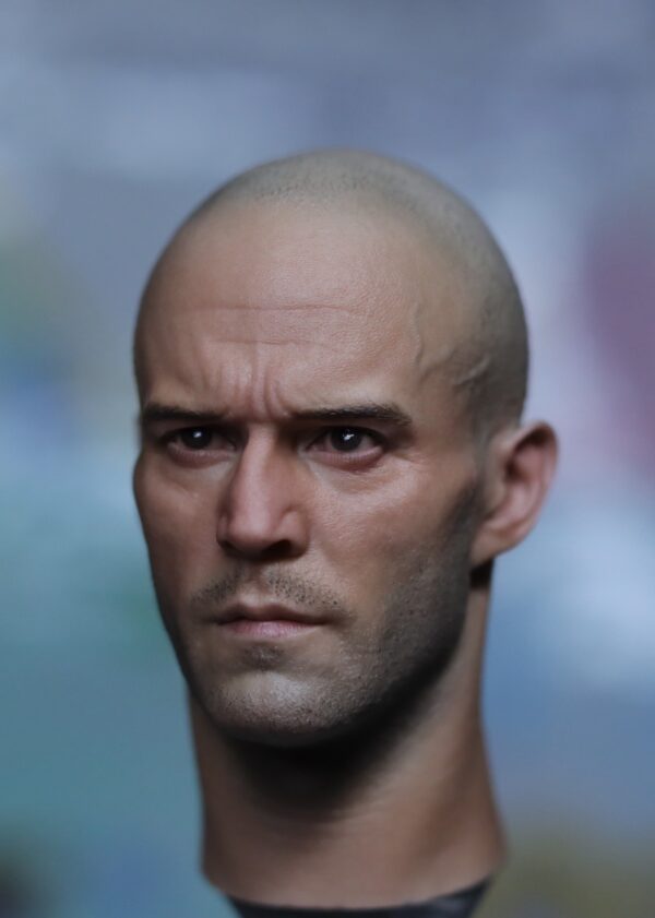 Pre-Sale Jason Statham 1/6 Scale Hand-Painted Head Sculpture