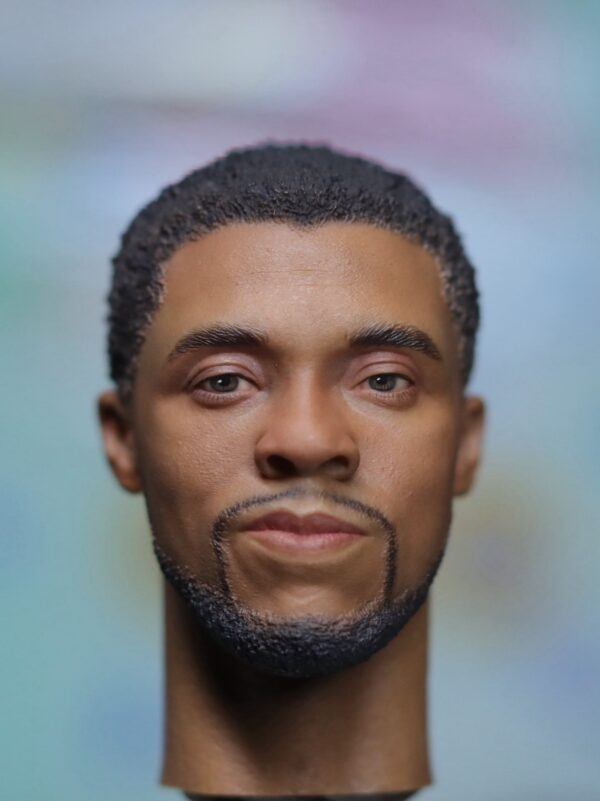 Pre-Sale Black Panther 1/6 Scale Hand-Painted Head Sculpture