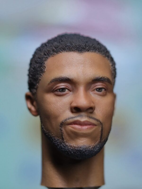 Pre-Sale Black Panther 1/6 Scale Hand-Painted Head Sculpture