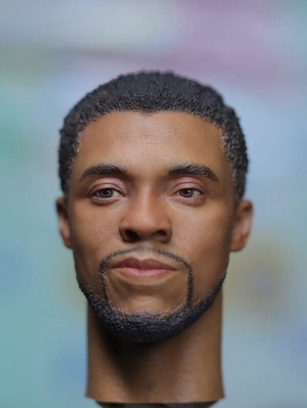 Pre-Sale Black Panther 1/6 Scale Hand-Painted Head Sculpture