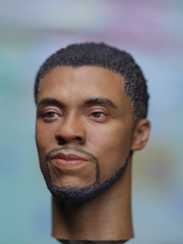 Pre-Sale Black Panther 1/6 Scale Hand-Painted Head Sculpture