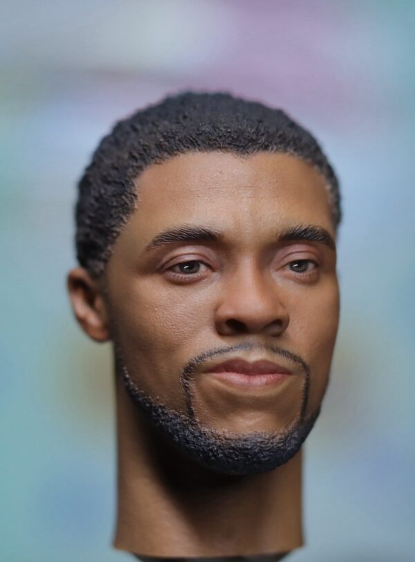 Pre-Sale Black Panther 1/6 Scale Hand-Painted Head Sculpture