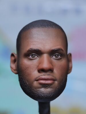 Pre-Sale LeBron James 1/6 Scale Hand-Painted Head Sculpture