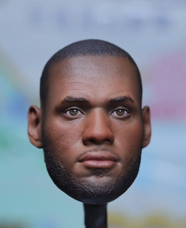 Pre-Sale LeBron James 1/6 Scale Hand-Painted Head Sculpture