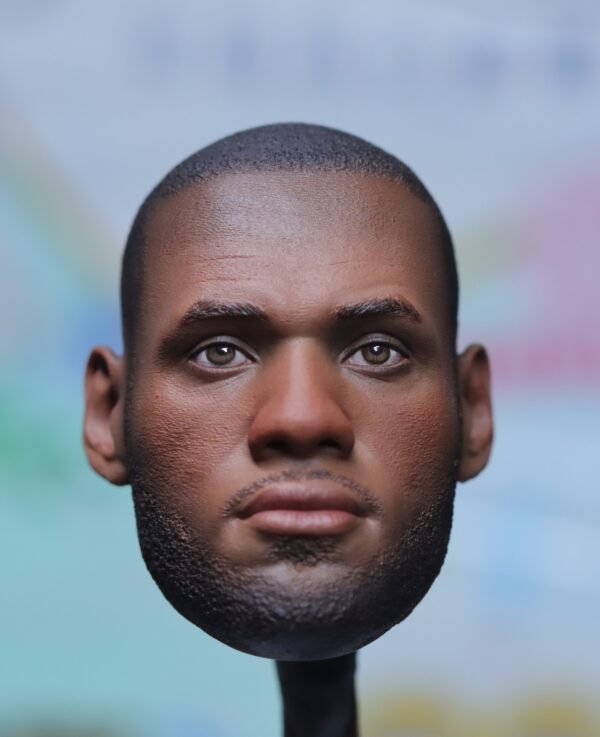 Pre-Sale LeBron James 1/6 Scale Hand-Painted Head Sculpture