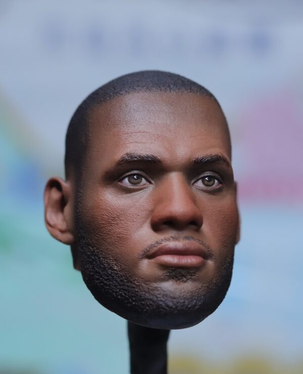 Pre-Sale LeBron James 1/6 Scale Hand-Painted Head Sculpture