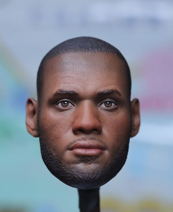 Pre-Sale LeBron James 1/6 Scale Hand-Painted Head Sculpture