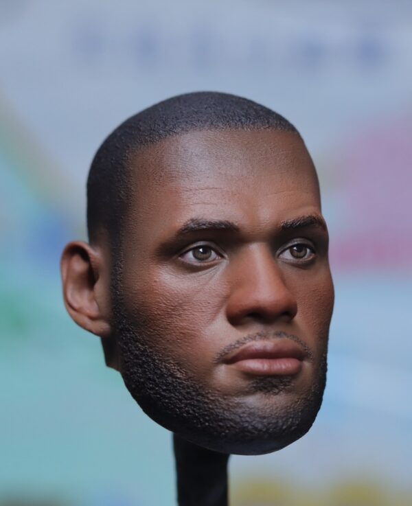 Pre-Sale LeBron James 1/6 Scale Hand-Painted Head Sculpture