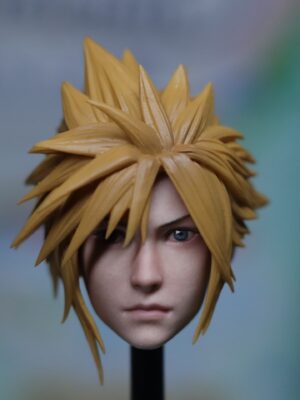 Pre-Sale Cloud Strife 1/6 Scale Hand-Painted Head Sculpture