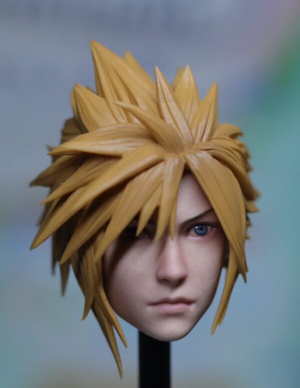 Pre-Sale Cloud Strife 1/6 Scale Hand-Painted Head Sculpture