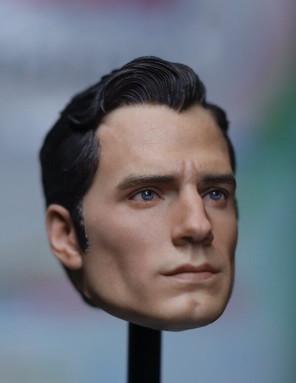 Pre-Sale Henry Cavill Superman 1/6 Scale Hand-Painted Head Sculpture