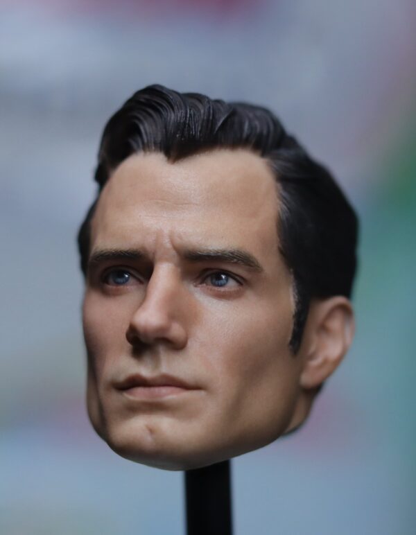 Pre-Sale Henry Cavill Superman 1/6 Scale Hand-Painted Head Sculpture