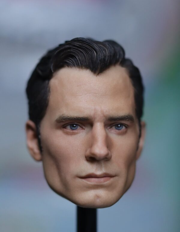 Pre-Sale Henry Cavill Superman 1/6 Scale Hand-Painted Head Sculpture