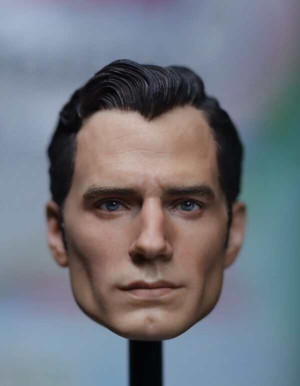 Pre-Sale Henry Cavill Superman 1/6 Scale Hand-Painted Head Sculpture