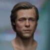 Pre-Sale Brad Pitt 1/6 Scale Hand-Painted Head Sculpture