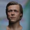 Pre-Sale Brad Pitt 1/6 Scale Hand-Painted Head Sculpture