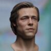 Pre-Sale Brad Pitt 1/6 Scale Hand-Painted Head Sculpture