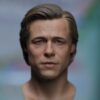 Pre-Sale Brad Pitt 1/6 Scale Hand-Painted Head Sculpture