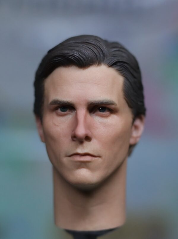 Pre-Sale Christian Bale Batman 1/6 Scale Hand-Painted Head Sculpture