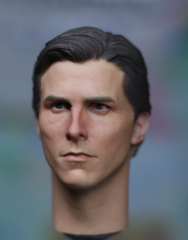 Pre-Sale Christian Bale Batman 1/6 Scale Hand-Painted Head Sculpture