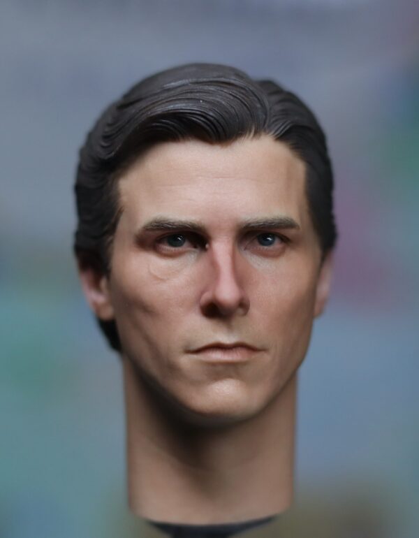 Pre-Sale Christian Bale Batman 1/6 Scale Hand-Painted Head Sculpture