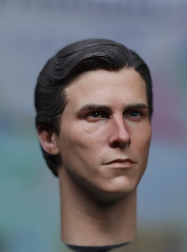 Pre-Sale Christian Bale Batman 1/6 Scale Hand-Painted Head Sculpture