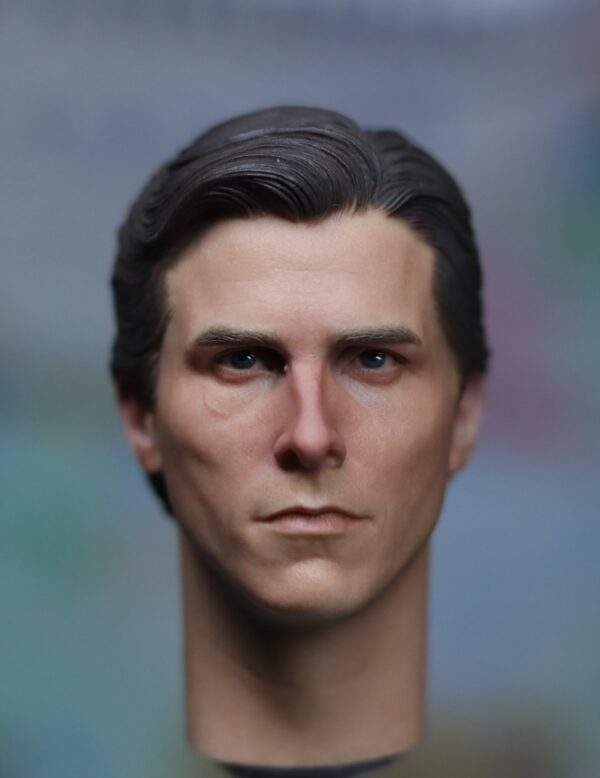 Pre-Sale Christian Bale Batman 1/6 Scale Hand-Painted Head Sculpture