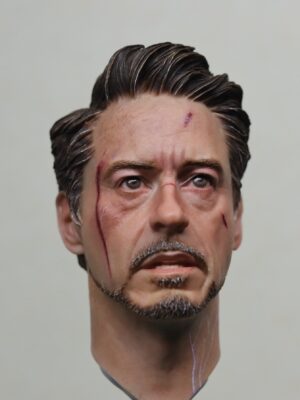 Pre-Sale Robert Downey Jr. Iron Man 1/6 Scale Hand-Painted Head Sculpture