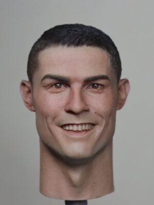 Pre-Sale CR7 Ronaldo 1/6 Scale Hand-Painted Head Sculpture