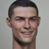 Pre-Sale CR7 Ronaldo 1/6 Scale Hand-Painted Head Sculpture