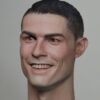 Pre-Sale CR7 Ronaldo 1/6 Scale Hand-Painted Head Sculpture