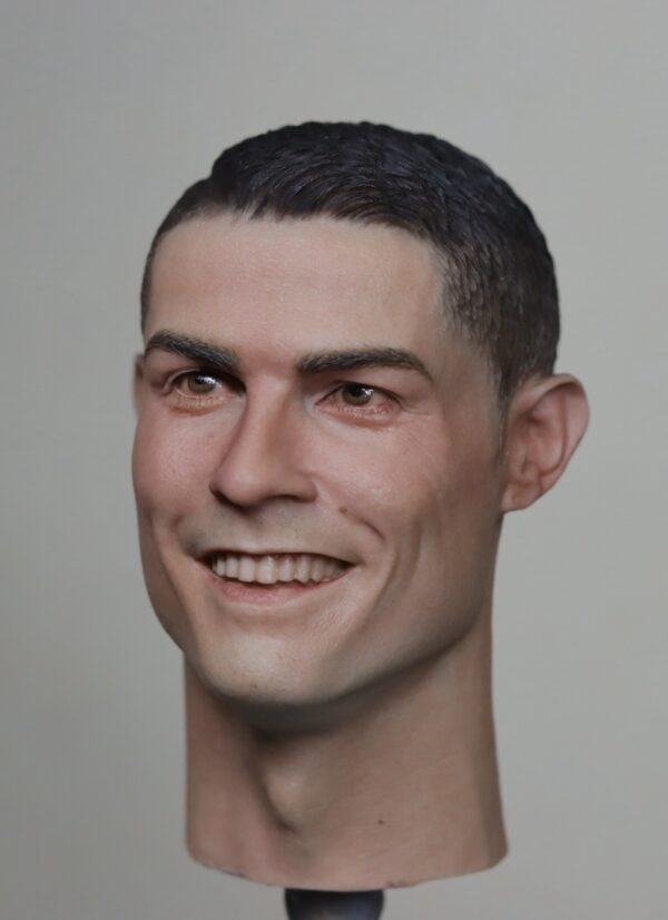 Pre-Sale CR7 Ronaldo 1/6 Scale Hand-Painted Head Sculpture