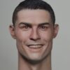 Pre-Sale CR7 Ronaldo 1/6 Scale Hand-Painted Head Sculpture