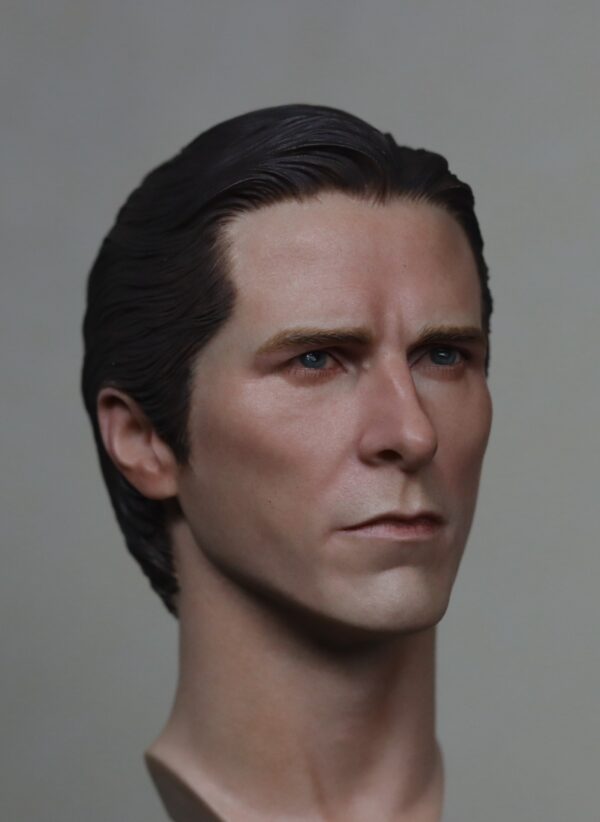 Pre-Sale Christian Bale Batman 1/6 Scale Hand-Painted Head Sculpture